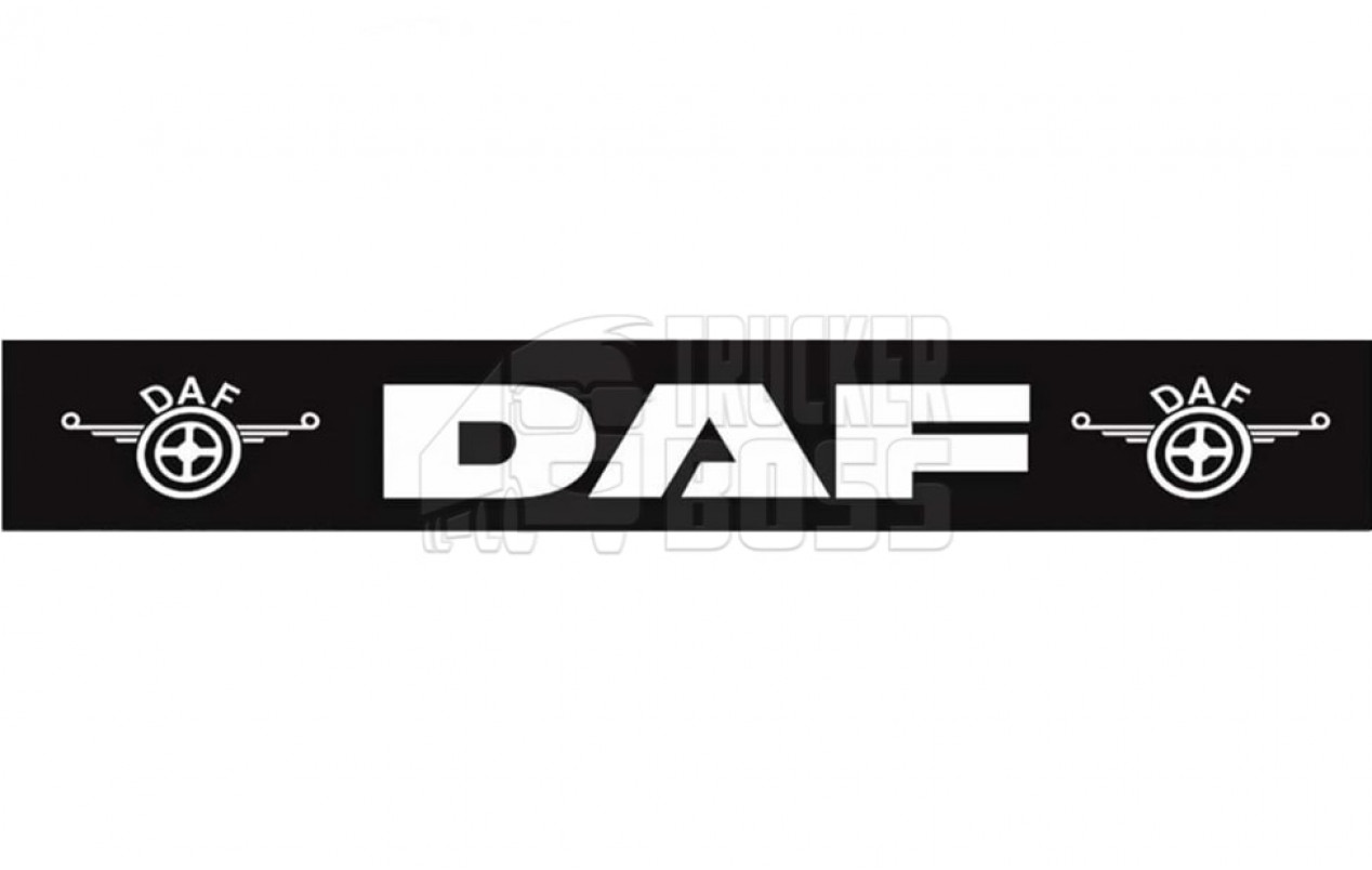 Бризковик на бампер "DAF" чорний 2400*350мм