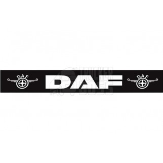 Брызговик на бампер "DAF" черный 2400*350мм