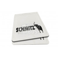 Брызговик SCHMITZ с объемным рисунком, белый 450х400