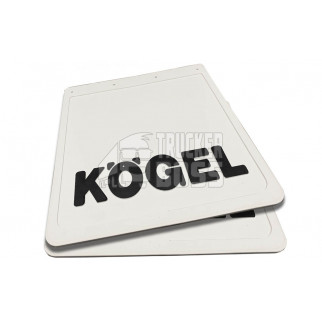 Брызговик KOGEL с объемным рисунком, белый 450х400