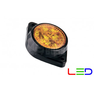 Габаритный фонарь Желтый 24v 4LED L0036 NOKTA