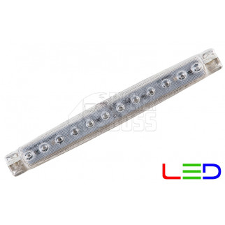 Габаритный фонарь Белый 24v 12LED NOKTA
