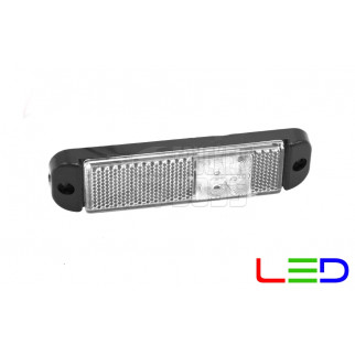 Фонарь габаритный Белый 24v LED NOKTA