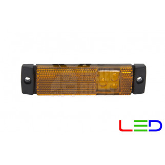 Фонарь габаритный KRONE E9 Желтый 24v LED MARS