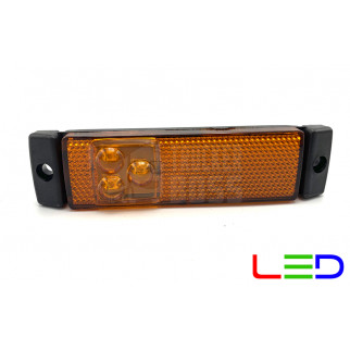 Фонарь габаритный KRONE Желтый 24v LED