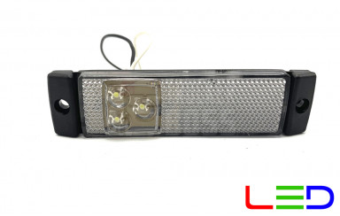 Фонарь габаритный KRONE Белый 24v LED