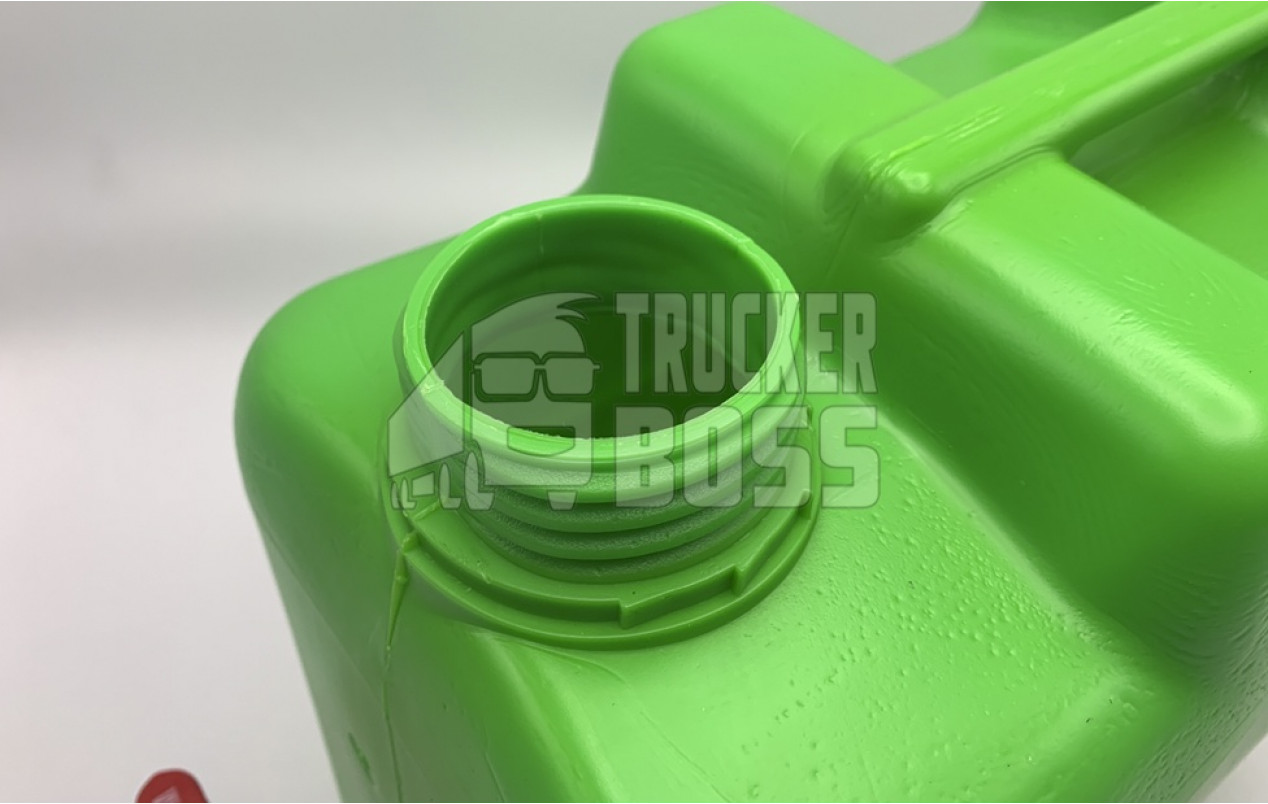 Бак рукомойник зеленый 10 литров с металлическим краном