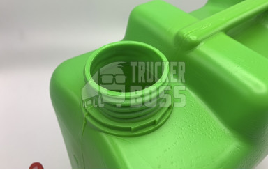 Бак рукомойник зеленый 10 литров с металлическим краном