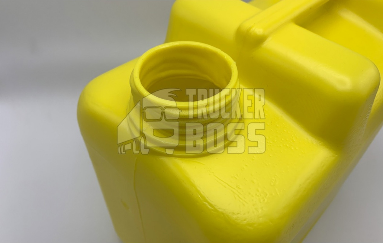 Бак рукомойник желтый 10 литров с металлическим краном