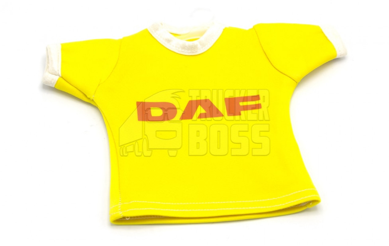 Вымпел-футболка, декоративный DAF Желтый