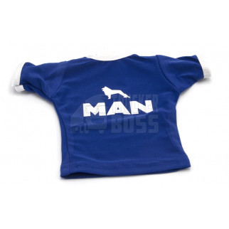 Вимпел-футболка, декоративний MAN Синій