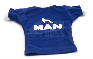 Вымпел-футболка, декоративный MAN Синий