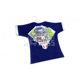 Вымпел-футболка, декоративный RENAULT Синий