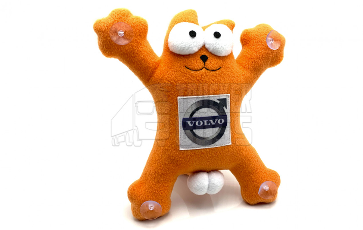 Кіт Саймон VOLVO Помаранчевий 26см