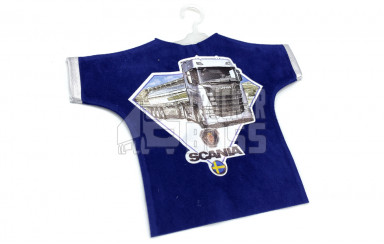 Вымпел-футболка, декоративный SCANIA Синий