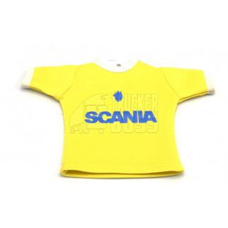 Вимпел-футболка декоративний SCANIA Жовтий