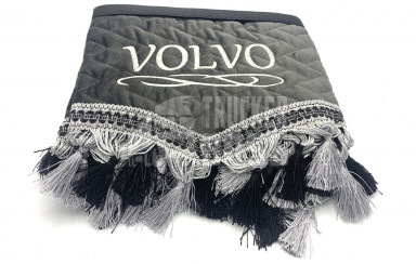 Шторки флок "VOLVO" Темно-сірі