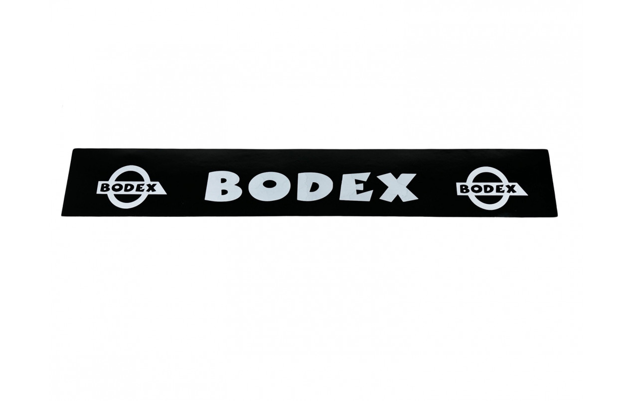 Бризковик на бампер BODEX, чорний 2400*350мм