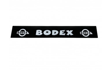 Бризковик на бампер BODEX, чорний 2400*350мм