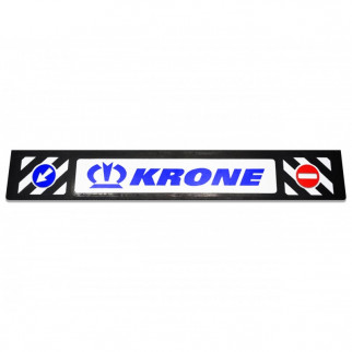 Бризковик на бампер KRONE тиснений, синій 2400*350мм