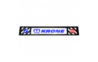 Бризковик на бампер KRONE тиснений, синій 2400*350мм