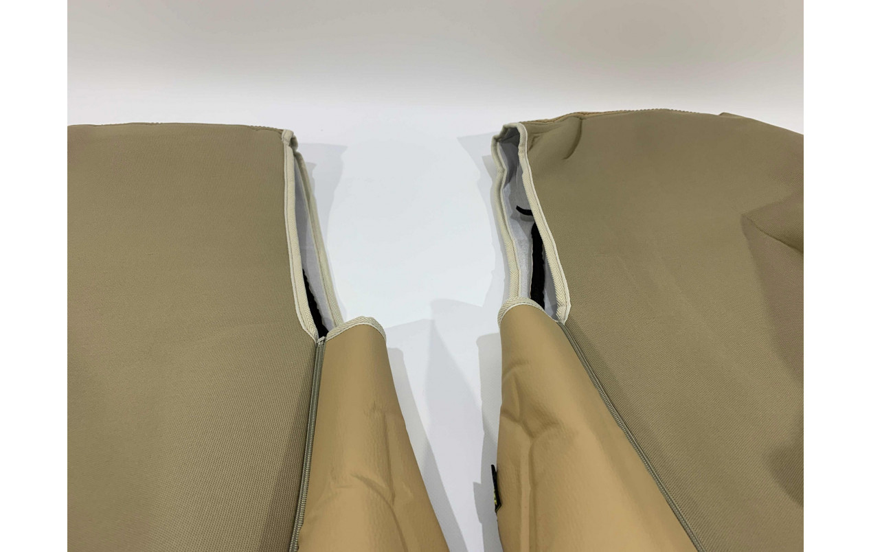 Чохли на сидіння DAF XF105-106-CF Широкі Бежеві
