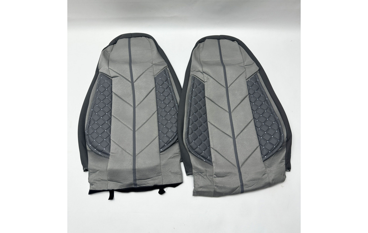 Чехлы на сиденье VOLVO FH EVRO6 Серые с подушкой