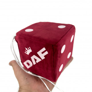 Кубик в кабину с присоской DAF красный