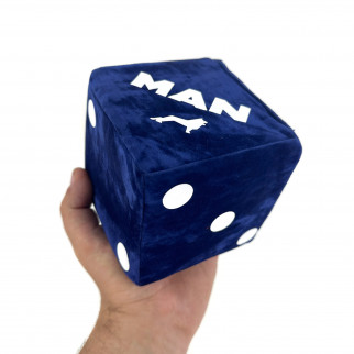 Кубик в кабину с присоской MAN синий