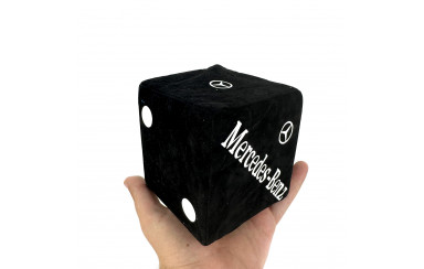 Кубик в кабину с присоской MERCEDES черный