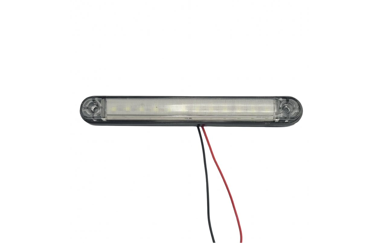 Фонарь габаритный Белый 24v 12LED NOKTA