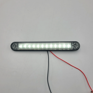 Фонарь габаритный Белый 24v 12LED NOKTA