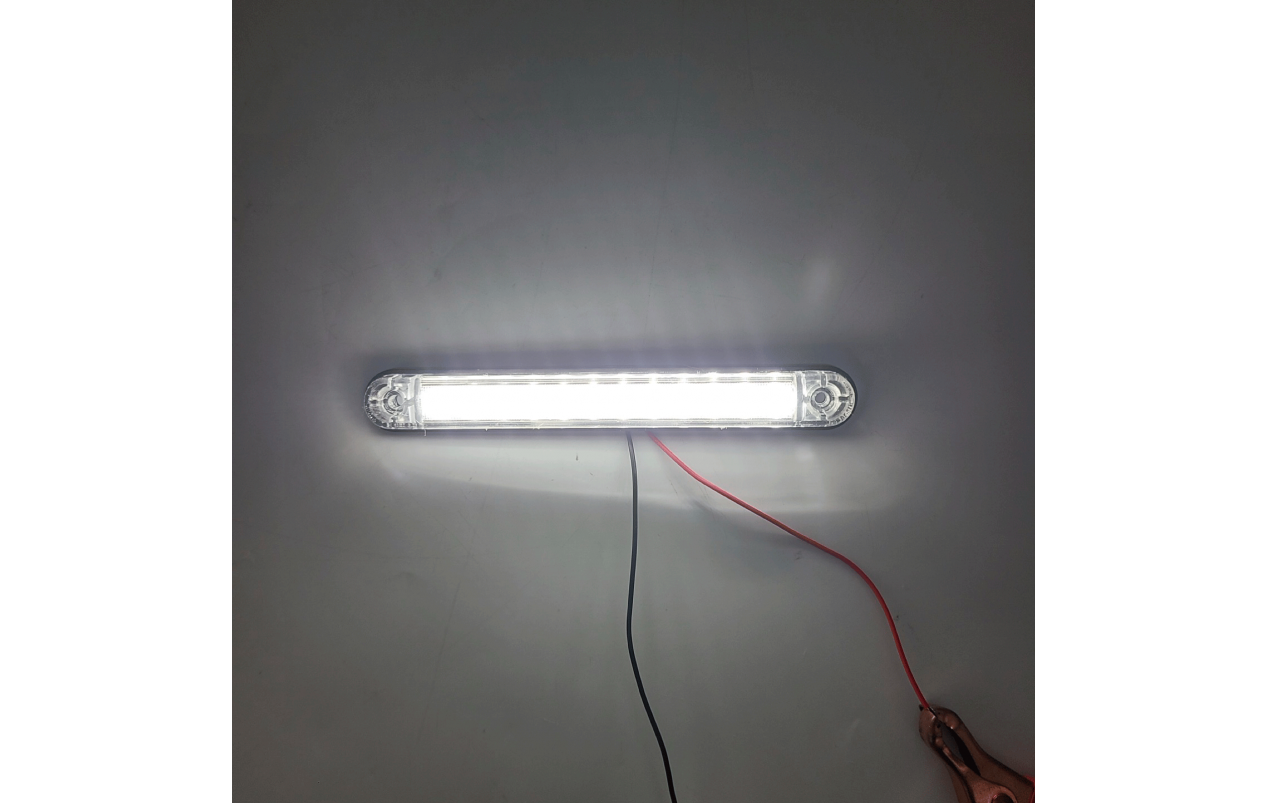 Фонарь габаритный Белый 24v 12LED NOKTA