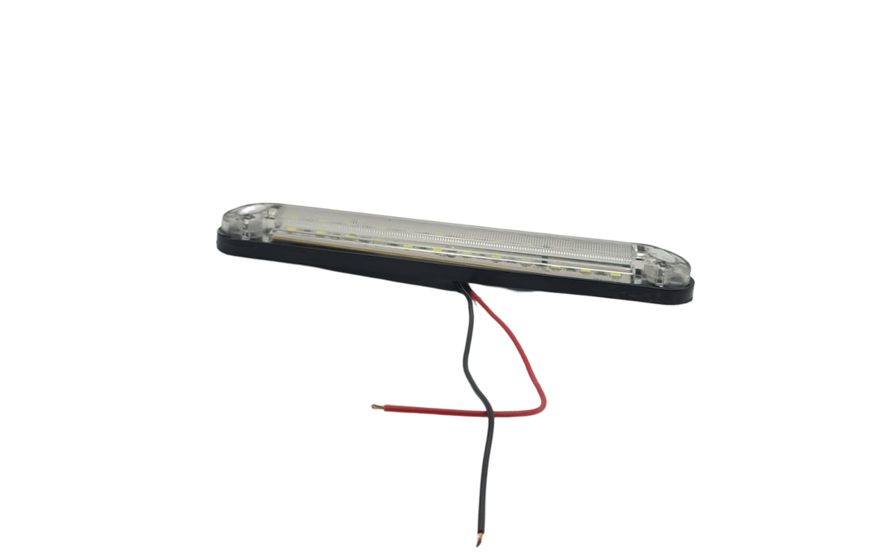 Фонарь габаритный Белый 24v 12LED NOKTA