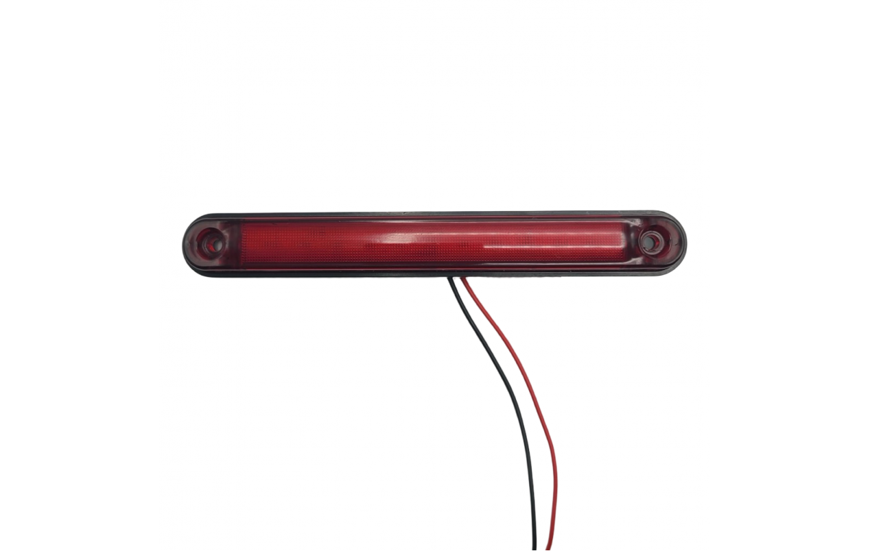Фонарь габаритный Красный 24v 12LED NOKTA