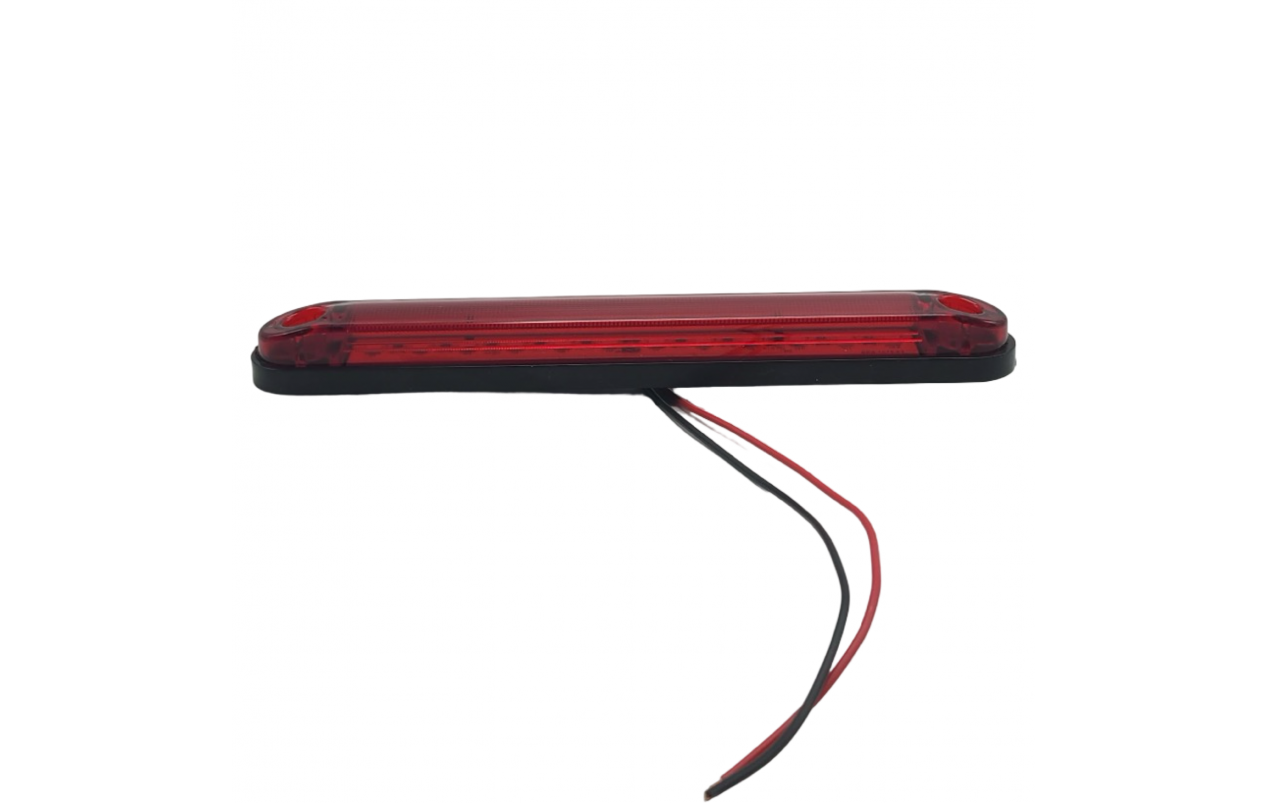 Фонарь габаритный Красный 24v 12LED NOKTA