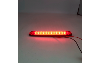 Фонарь габаритный Красный 24v 12LED NOKTA