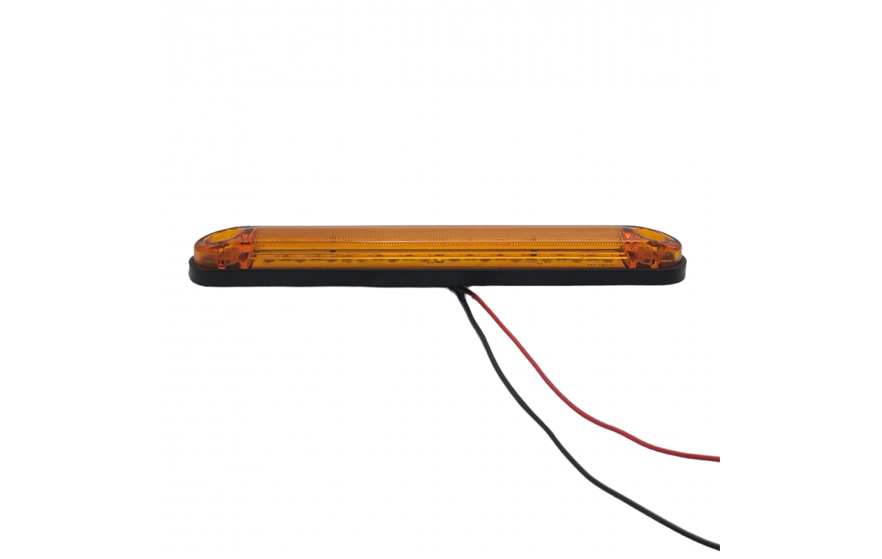 Фонарь габаритный Желтый 24v 12LED NOKTA