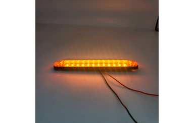 Фонарь габаритный Желтый 24v 12LED NOKTA