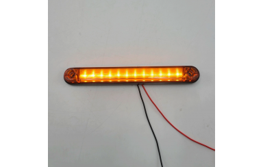 Фонарь габаритный Желтый 24v 12LED NOKTA