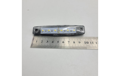 Габаритный фонарь Белый 12-24v 6LED TH