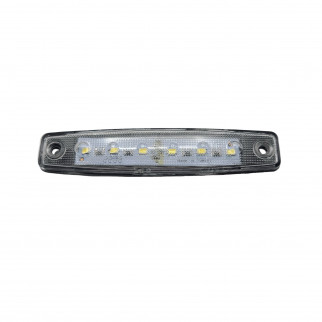 Габаритный фонарь Белый 12-24v 6LED TH