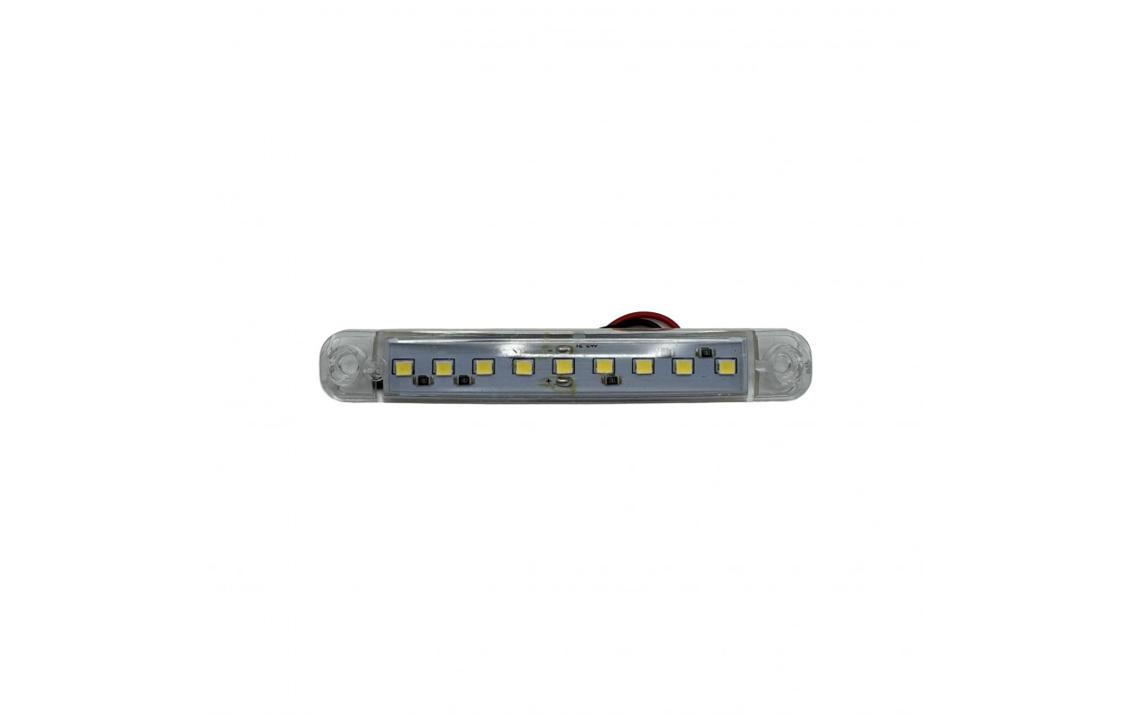 Габаритний Білий ліхтар 12-24v 9LED TH