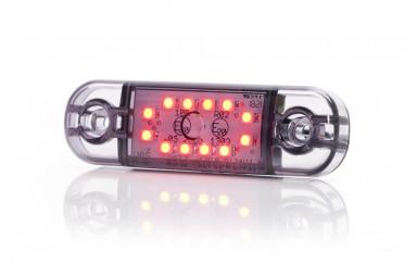 Габаритный фонарь SMOKE 12-24v LED Красный