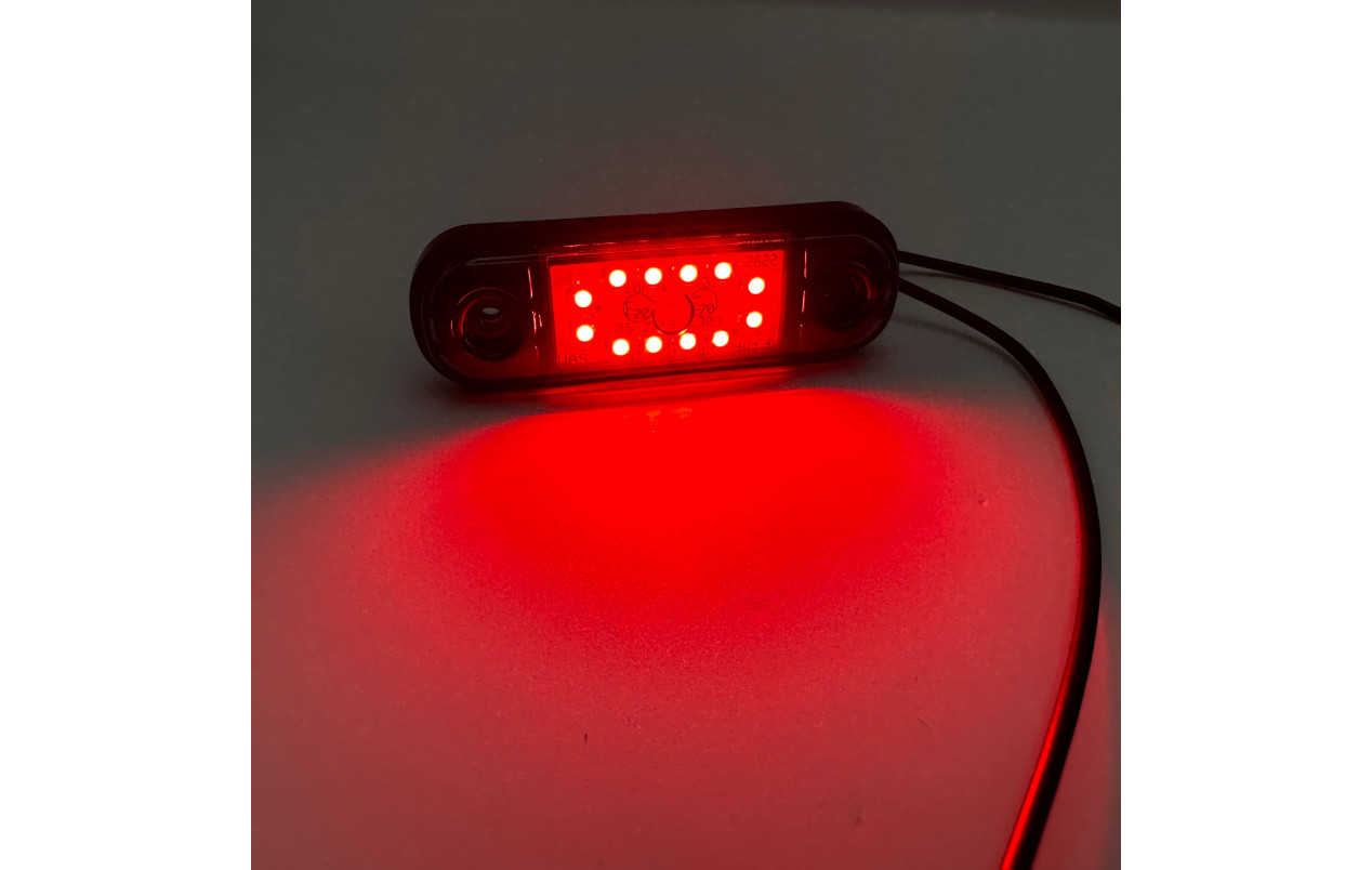 Габаритный фонарь SMOKE 12-24v LED Красный
