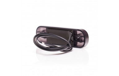 Габаритный фонарь 3LED 12-24V Желтый «BLACK» WAS