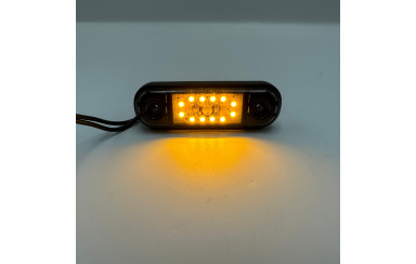 Габаритный фонарь SMOKE 12-24v LED Желтый