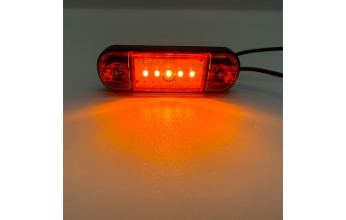 Габаритный фонарь W97.2 713 WAS 12-24v LED Желтый
