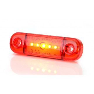 Габаритный фонарь W97.2 712 WAS 12-24v LED Красный