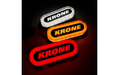 Габаритный фонарь белый KRONE Неон 24v LED